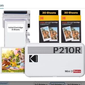 NEW P210R Kodak Photo Printer